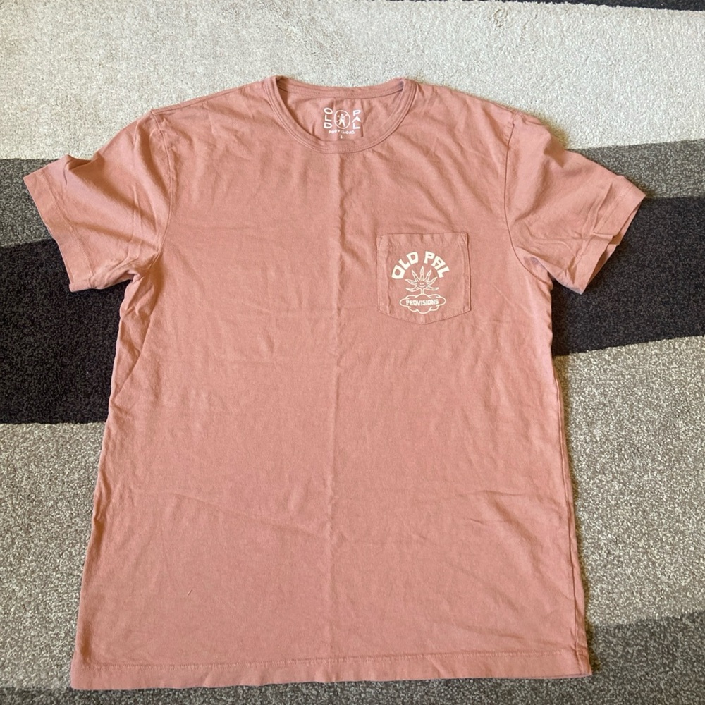 Old Pal Hippie Boho Womens Tshirt Sz Small Old Pal Provisions Graphic T